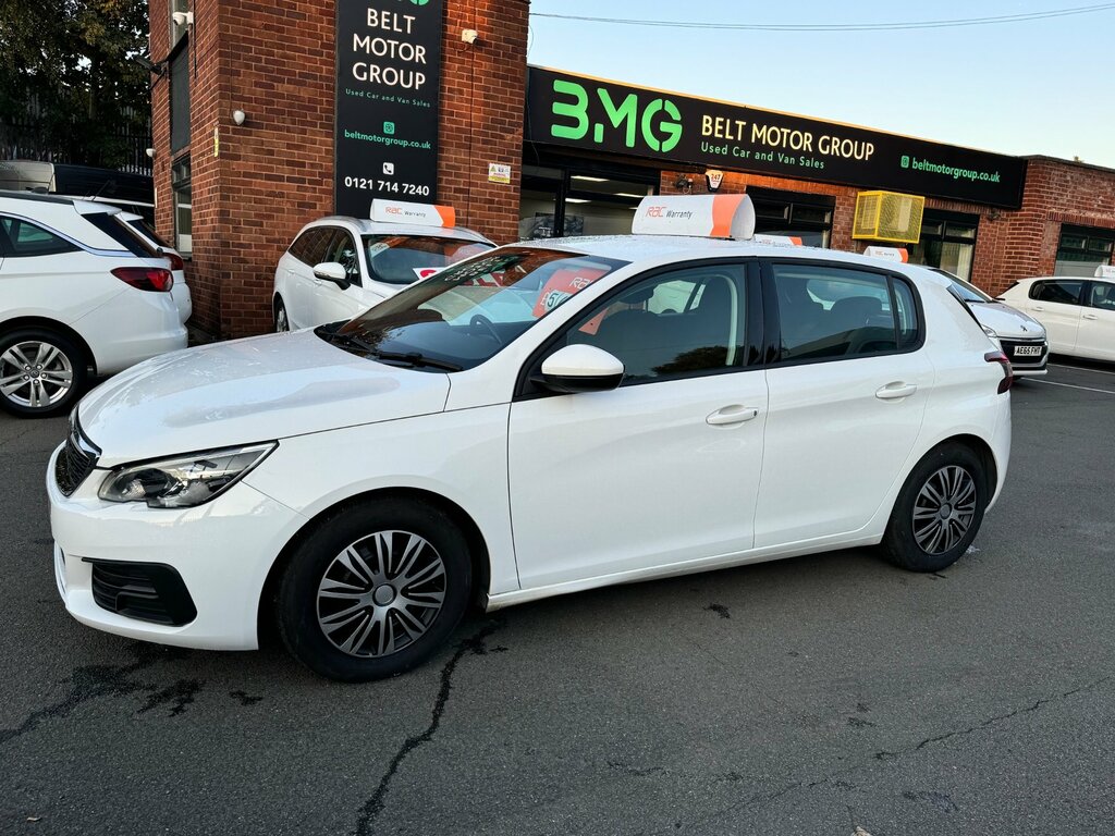 Peugeot 308 308 Access Puretech Ss KV69PZM White #4