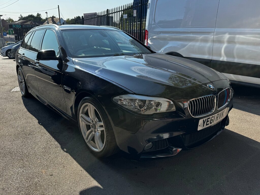 BMW 5 Series 525D 218 M Sport Step Black