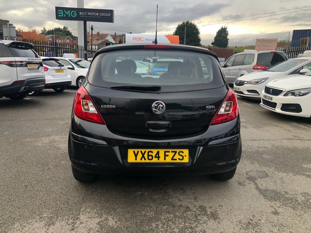 Vauxhall Corsa 1.3 Cdti Ecoflex Hatchback Euro YX64FZS Black #6