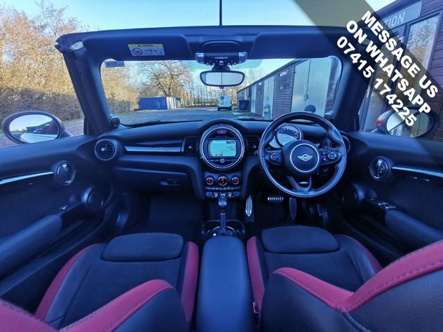 Mini Convertible John Cooper Works Convertible FM16HHJ White #2