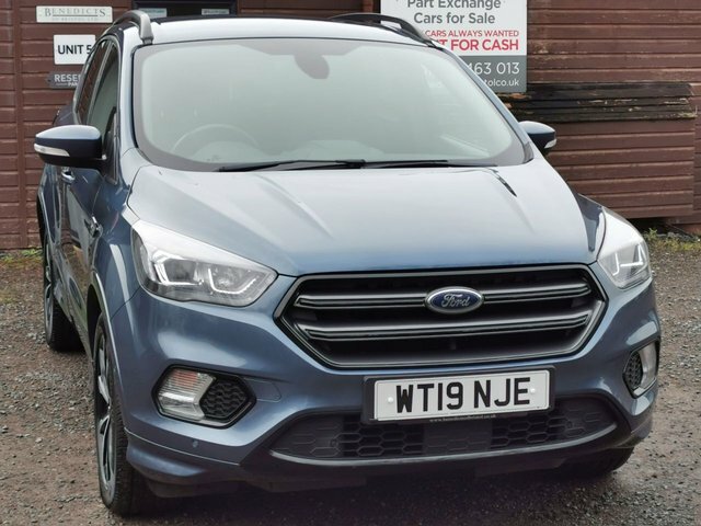 Ford Kuga Ecoboost St-line Suv WT19NJE Blue #6