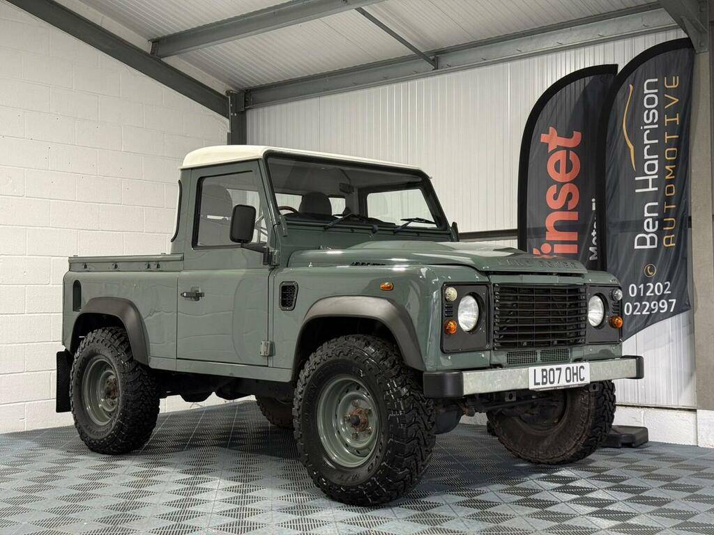 Land Rover Defender 90 Pickup 2.4 Tdci 4Wd Swb Euro 4 200707 Green