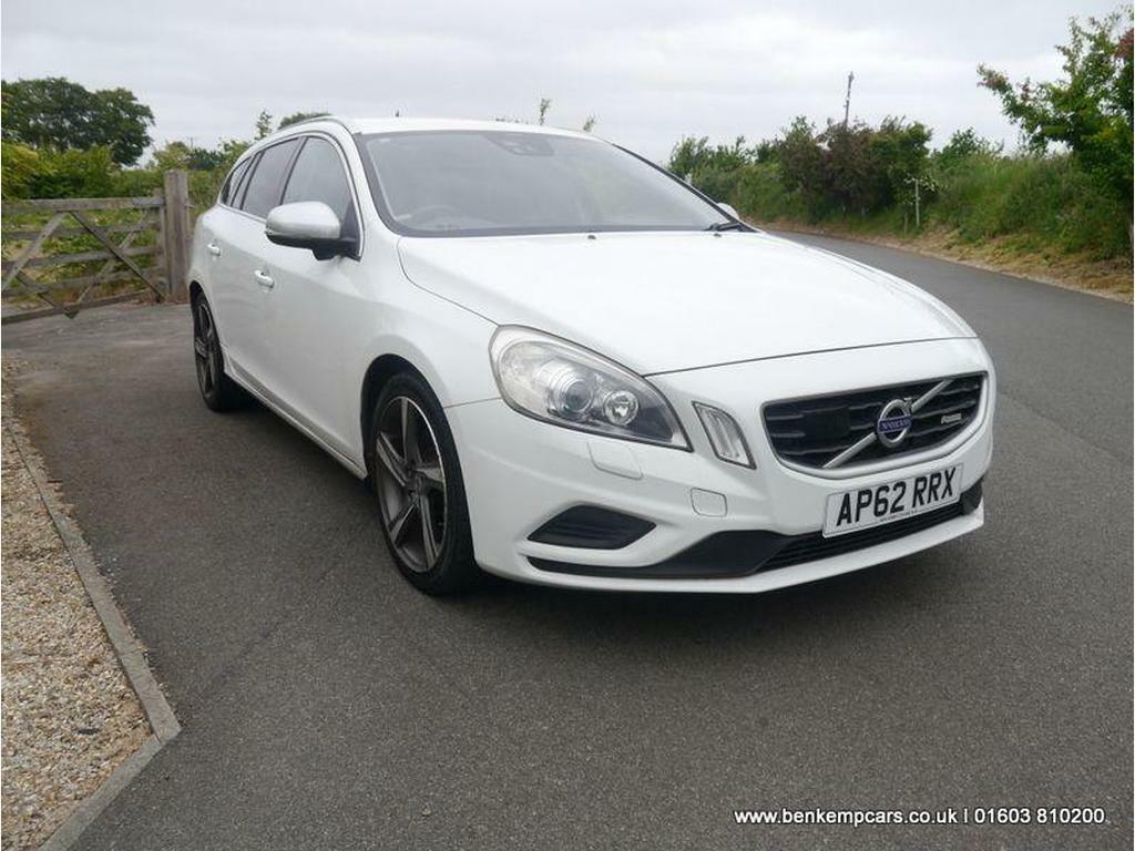 Volvo V60 1.6 T4 R-design White