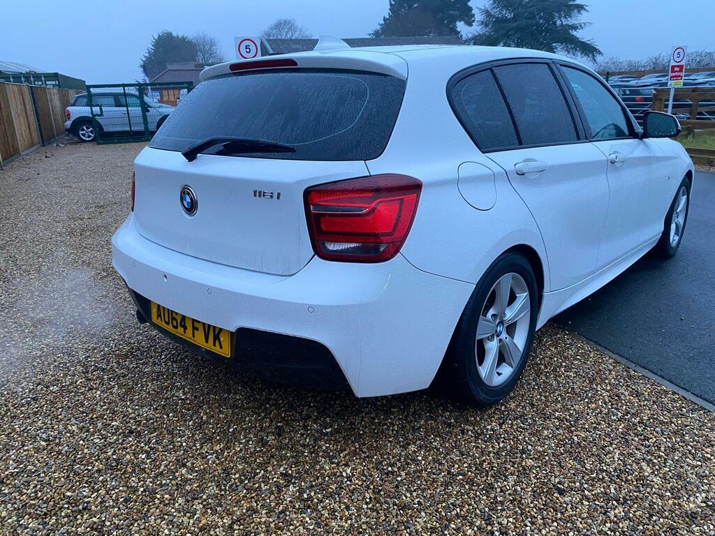 BMW 1 Series 1.6 116I M AU64FVK White #6