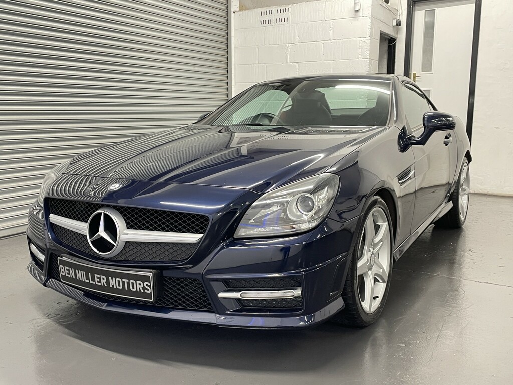 Mercedes-Benz SLK 2.1 Slk250 Cdi Amg Sport KW13OSC Blue #4