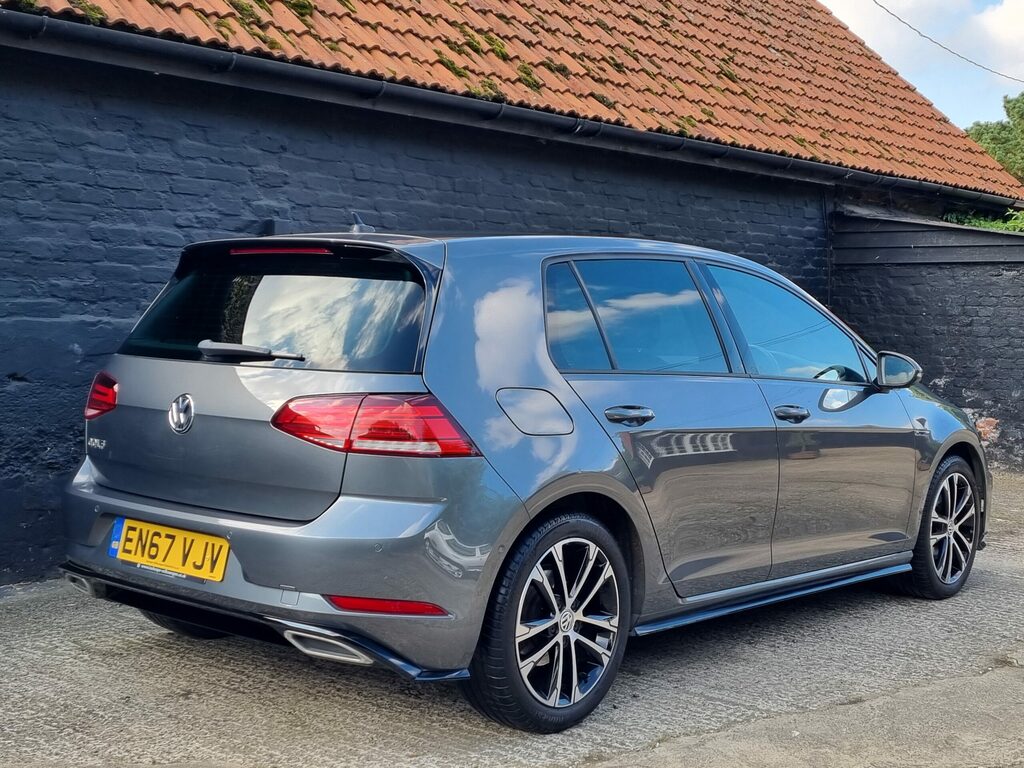 Volkswagen Golf 1.5 Tsi Evo R-line Dsg EN67VJV Grey #3