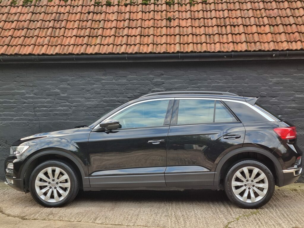Volkswagen T-Roc 1.5 Tsi Evo Se Euro 6 S S YC18AFY Black #4