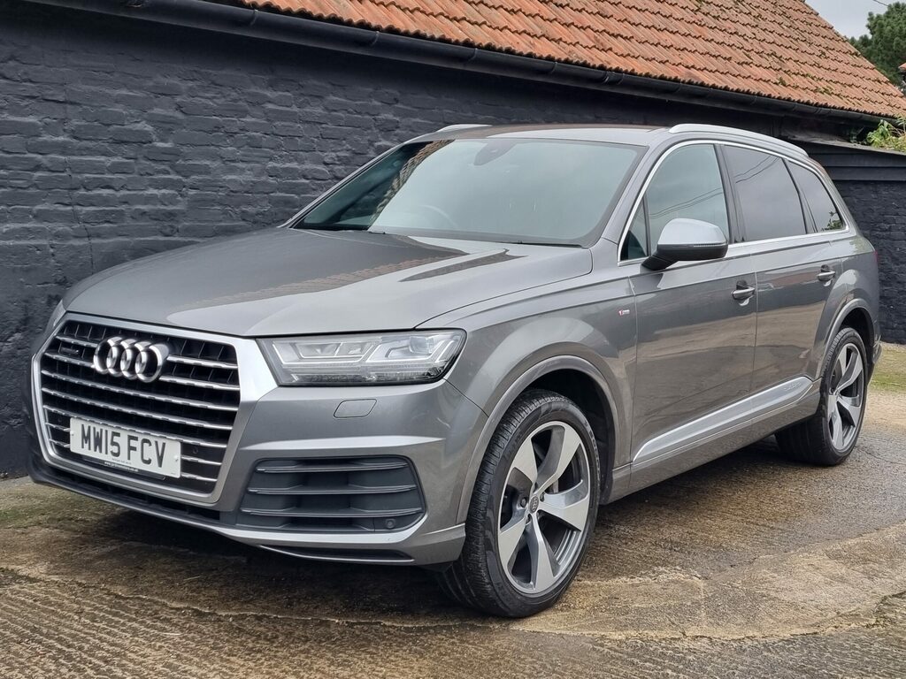 Audi Q7 3.0 Tdi V6 S Line Tiptronic Quattro Euro 6 S S 5 MW15FCV Grey #3