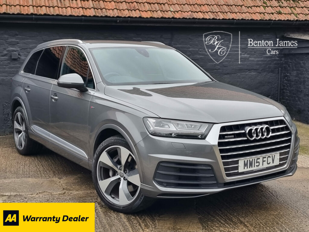 Audi Q7 3.0 Tdi V6 S Line Tiptronic Quattro Euro 6 S S 5 Grey