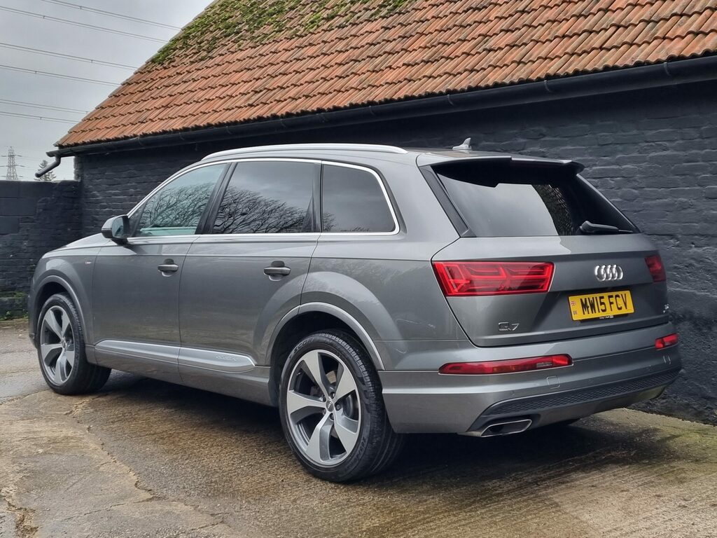 Audi Q7 3.0 Tdi V6 S Line Tiptronic Quattro Euro 6 S S 5 MW15FCV Grey #6