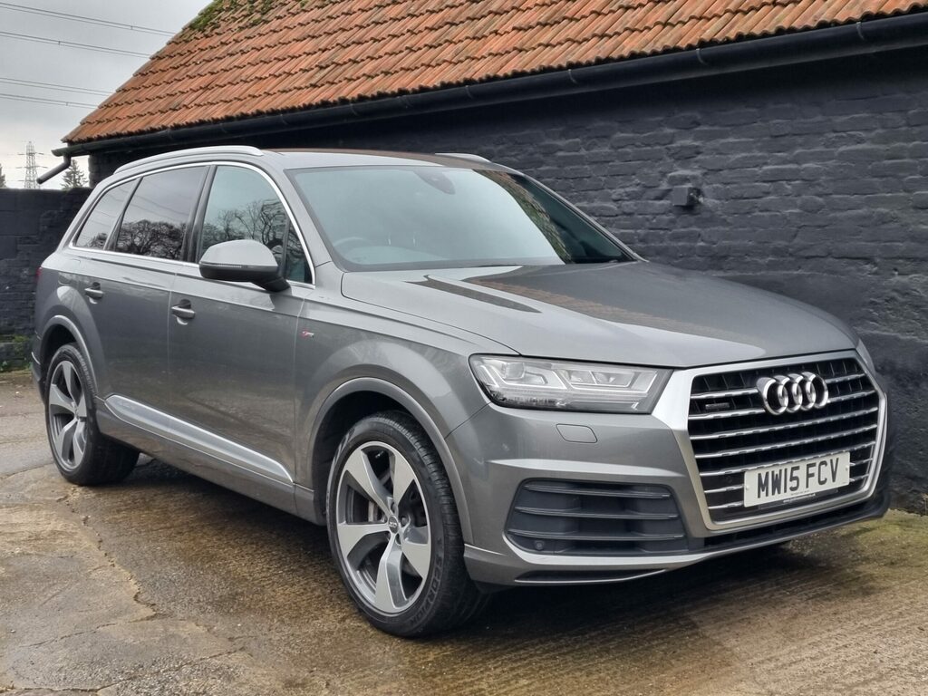 Audi Q7 3.0 Tdi V6 S Line Tiptronic Quattro Euro 6 S S 5 MW15FCV Grey #5