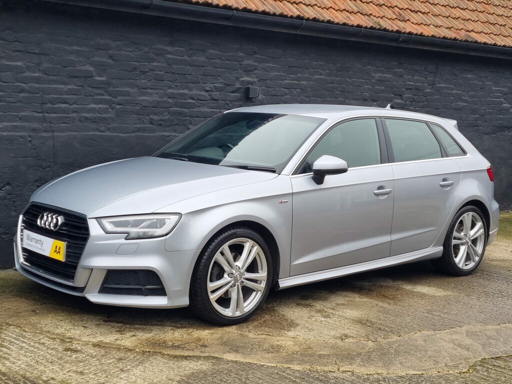 Audi A3 1.5 Tfsi Cod S Line Sportback S Tronic Euro 6 S S BT18YPU Silver #6