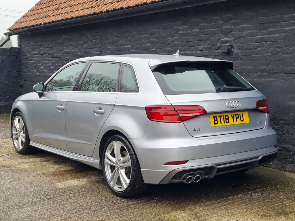 Audi A3 1.5 Tfsi Cod S Line Sportback S Tronic Euro 6 S S BT18YPU Silver #4