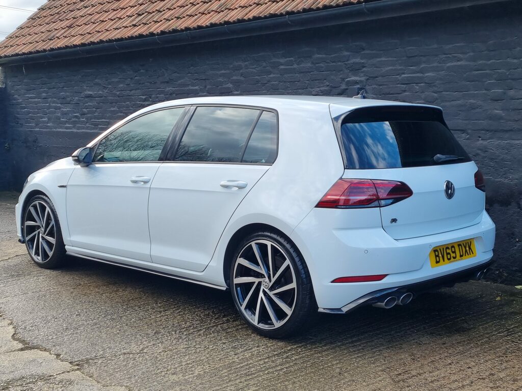 Volkswagen Golf R Dsg 4Motion 2.0 Tsi BV69DXK White #4