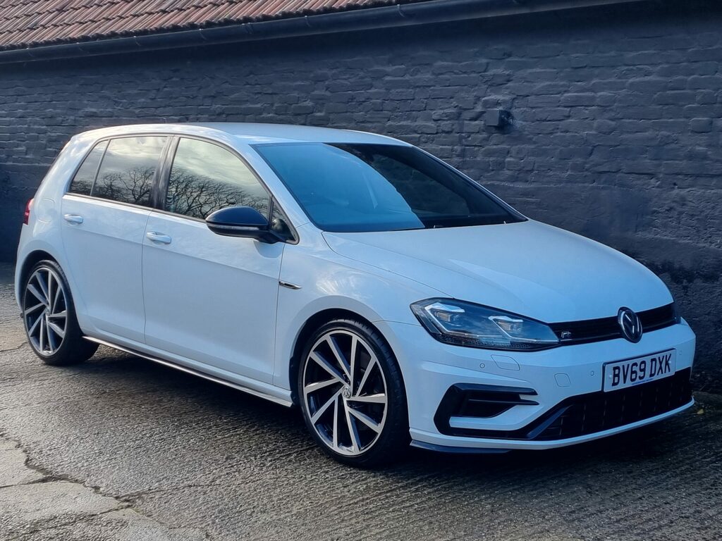 Volkswagen Golf R Dsg 4Motion 2.0 Tsi BV69DXK White #6