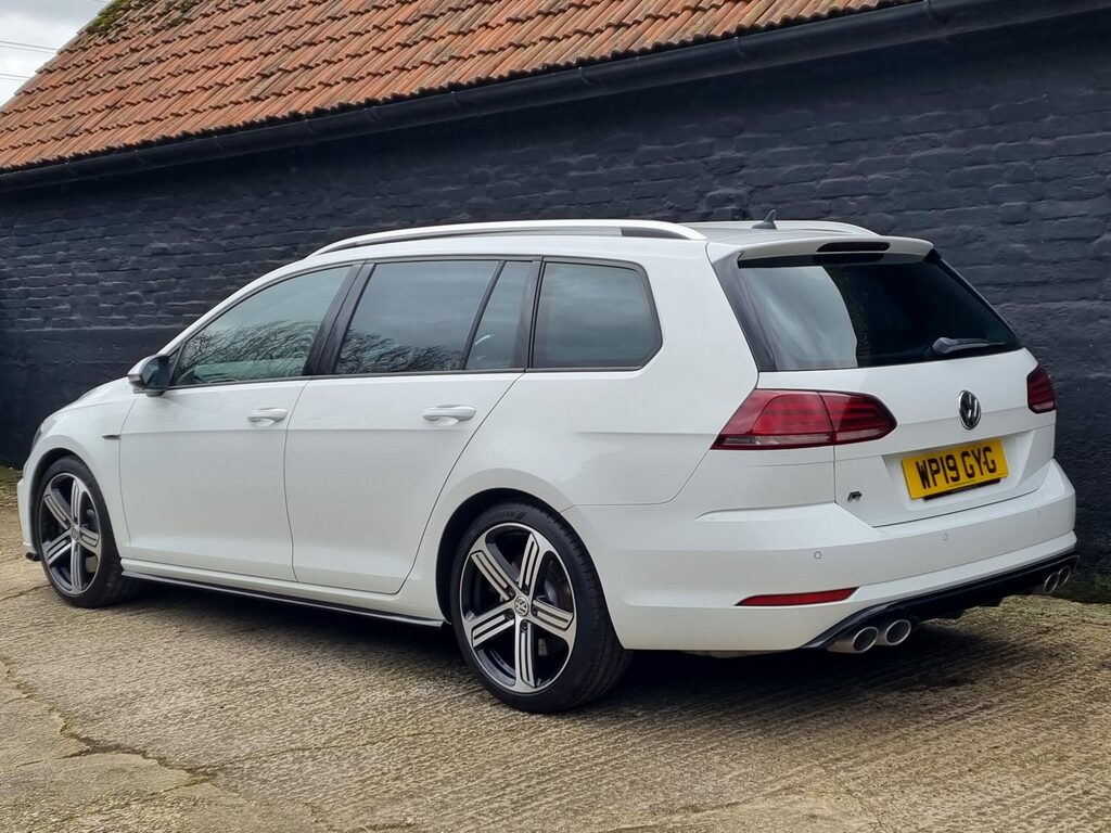 Volkswagen Golf 2.0 Tsi R Dsg 4Motion Euro 6 S S WP19GYG White #3