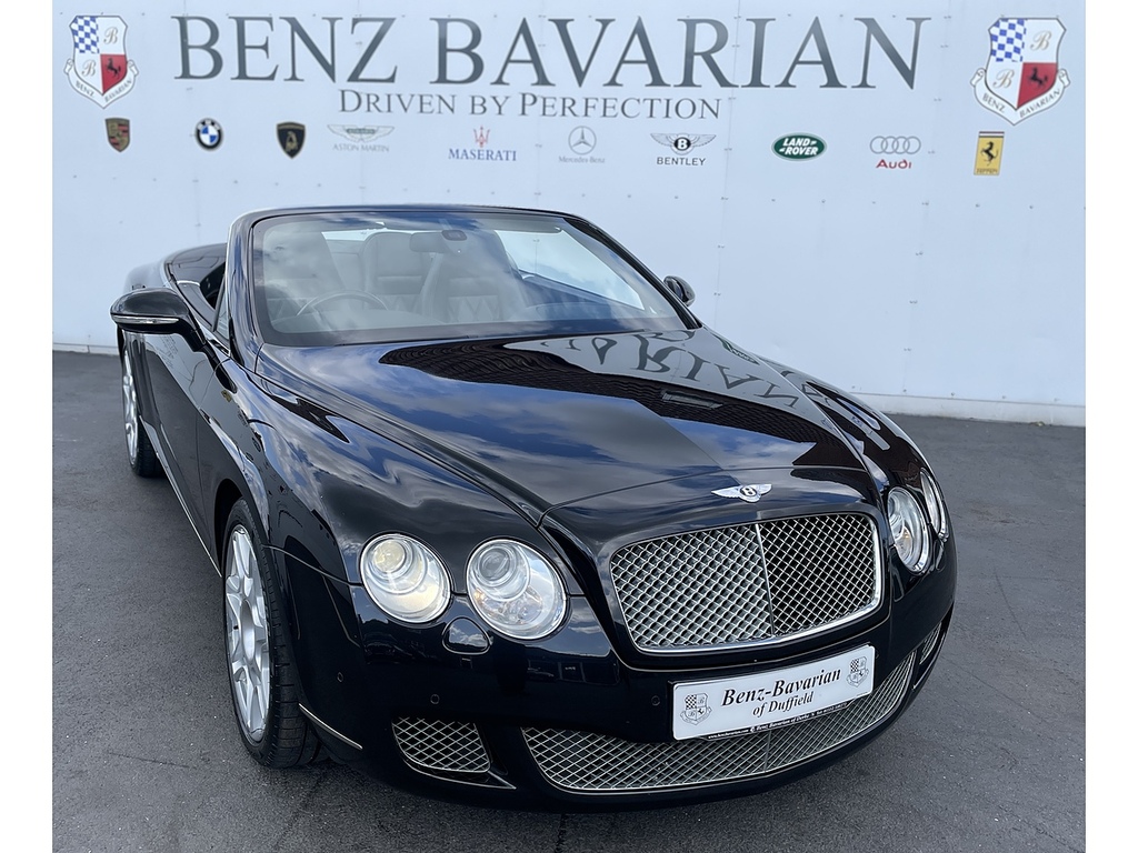 Bentley Continental Gt Gtc 6.0 Convertible U5395 U Black