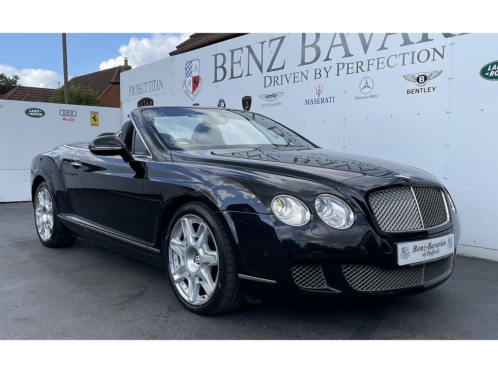 Bentley Continental Gt Gtc 6.0 Convertible U5395 U LJ11BYP Black #3
