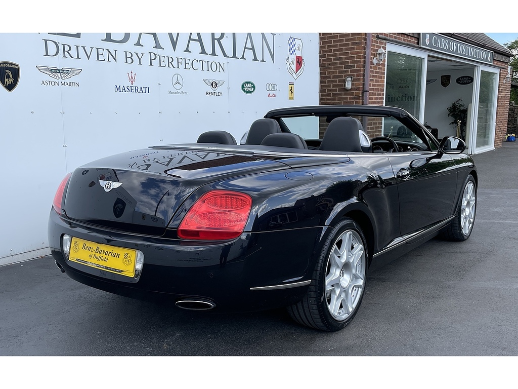 Bentley Continental Gt Gtc 6.0 Convertible U5395 U LJ11BYP Black #5