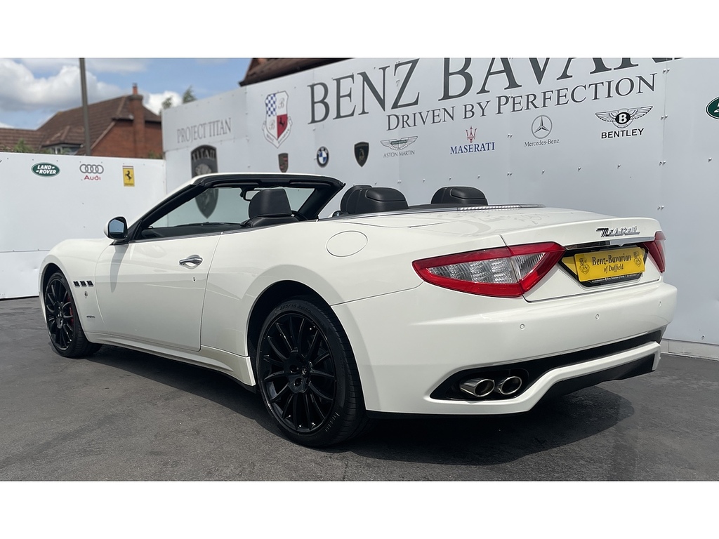 Maserati GranCabrio 4.7 V8 Convertible Euro 4 440 Ps White #6