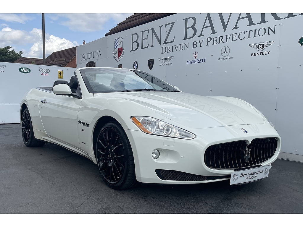 Maserati GranCabrio 4.7 V8 Convertible Euro 4 440 Ps White #2