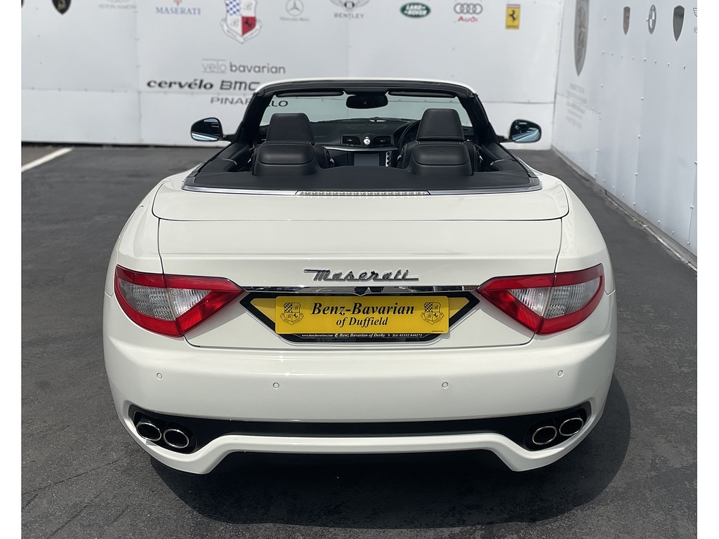 Maserati GranCabrio 4.7 V8 Convertible Euro 4 440 Ps White #5