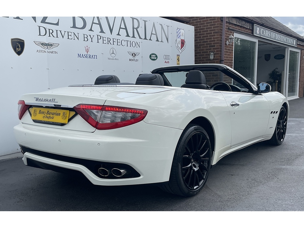 Maserati GranCabrio 4.7 V8 Convertible Euro 4 440 Ps White #4