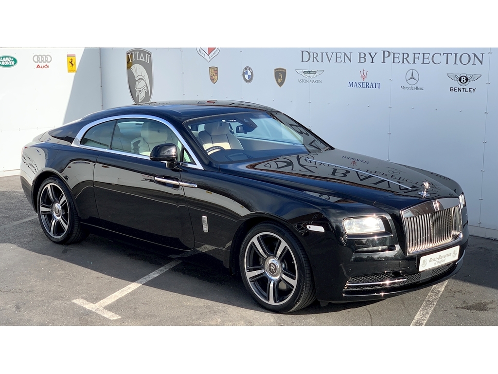 Rolls-Royce Wraith V12 Black Badge 6.6 U4 Ulez BX66GVM Black #6