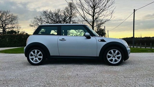 Mini Hatch One Silver #3