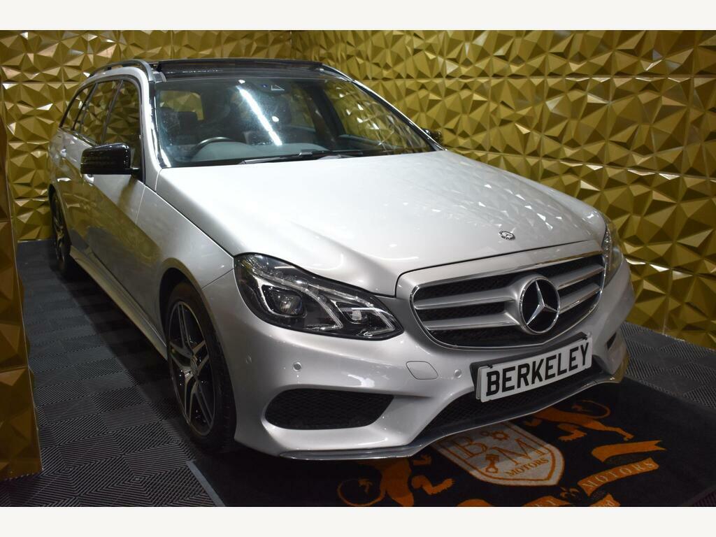 Mercedes-Benz E Class 2.1 E220 Bluetec Amg Night Edition Premium G-tro Silver