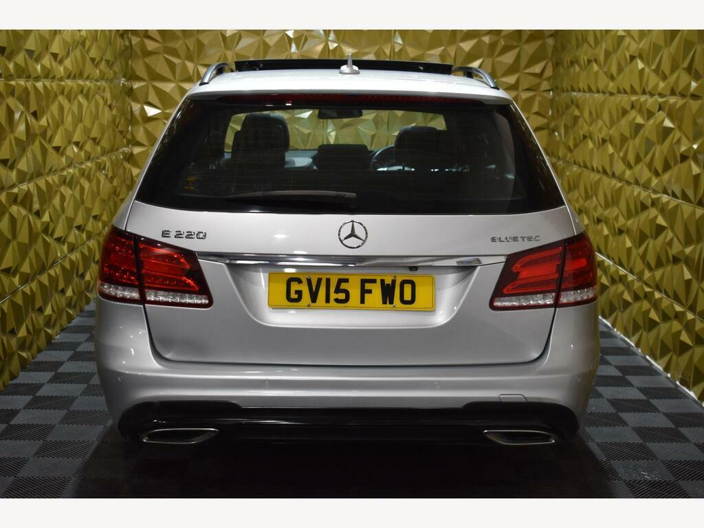 Mercedes-Benz E Class 2.1 E220 Bluetec Amg Night Edition Premium G-tro GV15FWO Silver #5