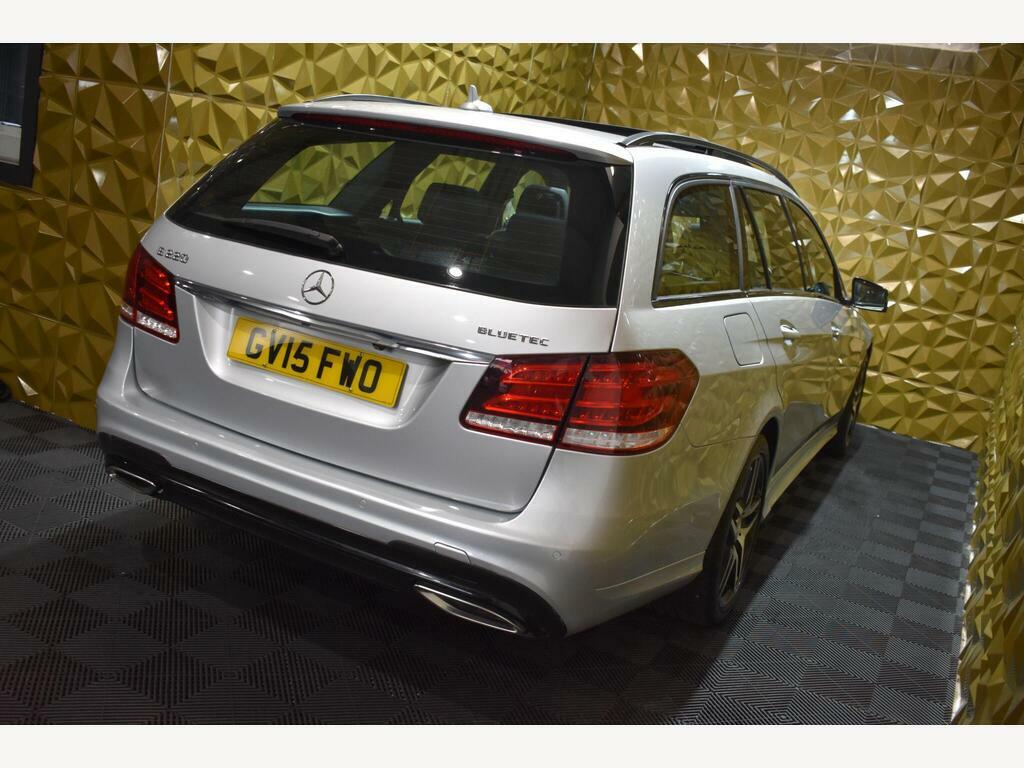 Mercedes-Benz E Class 2.1 E220 Bluetec Amg Night Edition Premium G-tro GV15FWO Silver #4