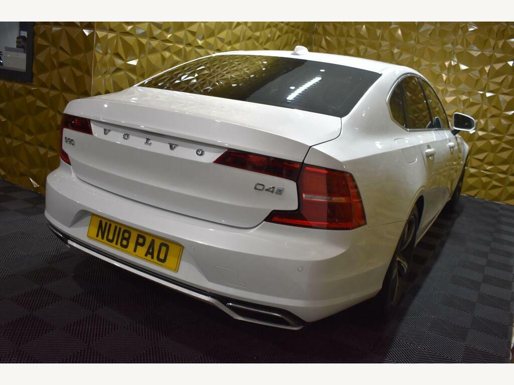 Volvo S90 2.0 D4 R-design Euro 6 S S NU18PAO White #4