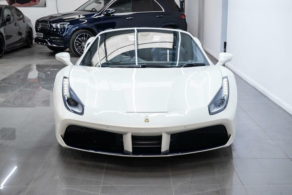 Ferrari 488 Convertible 3.9T V8 Spider F1 Dct Euro 6 Ss White #2