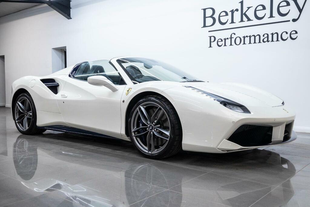Ferrari 488 Convertible 3.9T V8 Spider F1 Dct Euro 6 Ss White