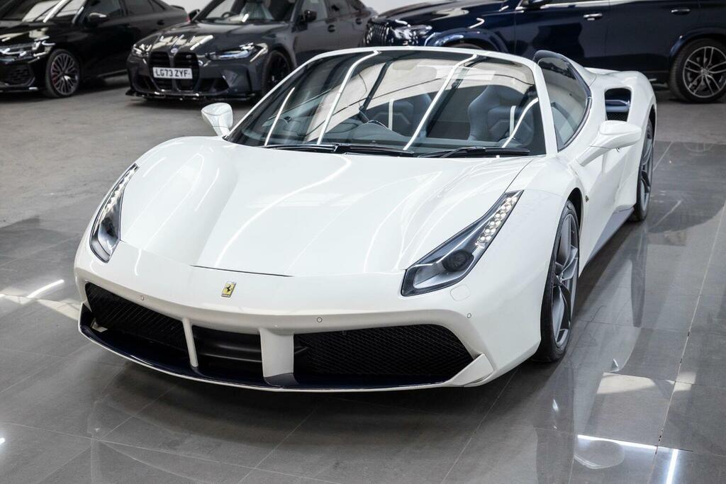 Ferrari 488 Convertible 3.9T V8 Spider F1 Dct Euro 6 Ss White #3