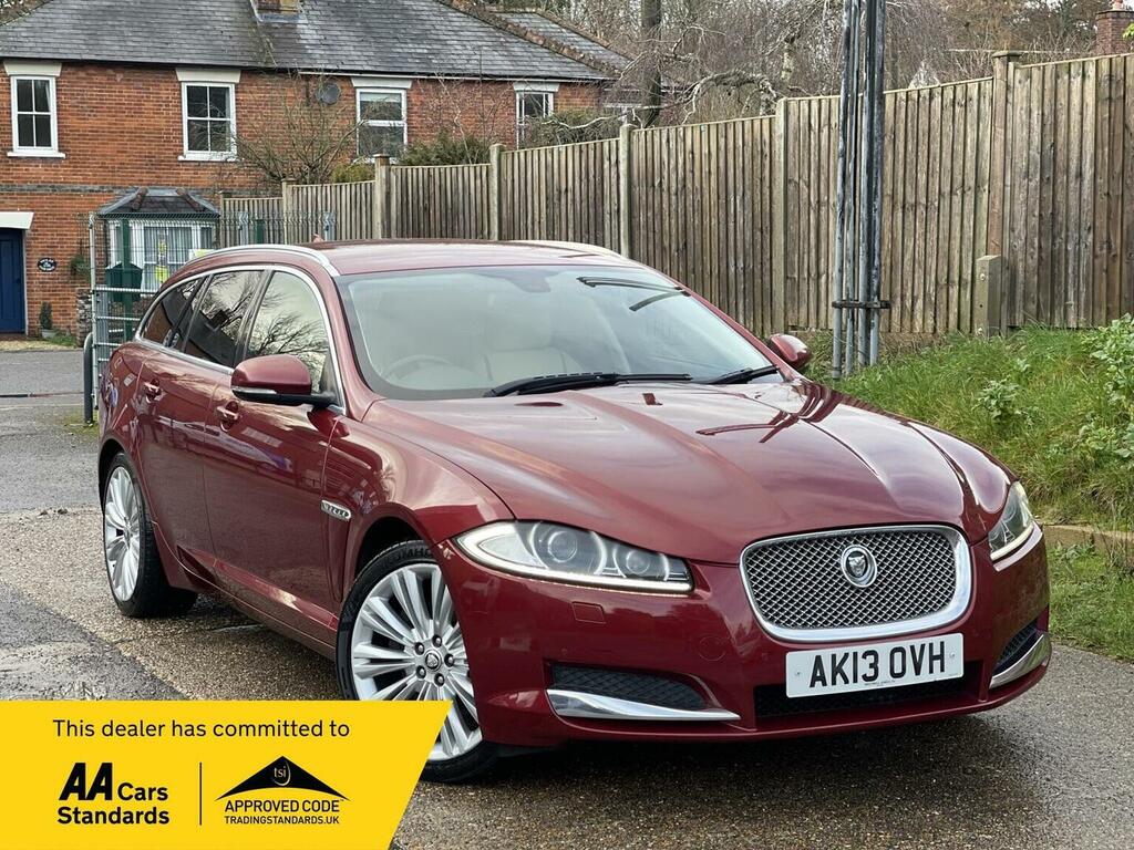 Jaguar XF Estate 2.2D Portfolio Sportbrake Euro 5 Ss Red