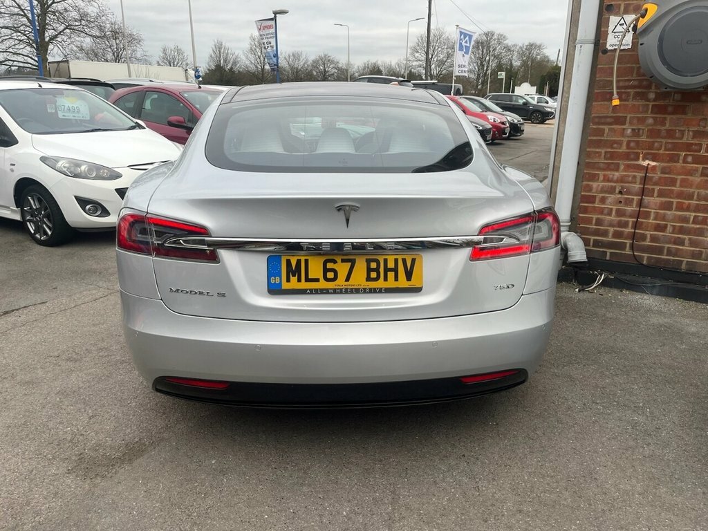 Tesla Model S 1L 75D ML67BHV Silver #3