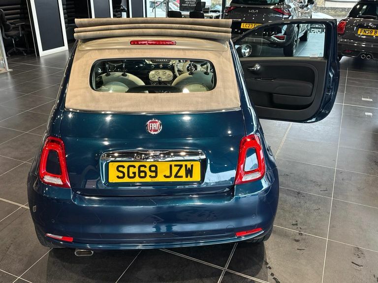 Fiat 500C 2019 1.2 Lounge Convertible Euro Grey #25