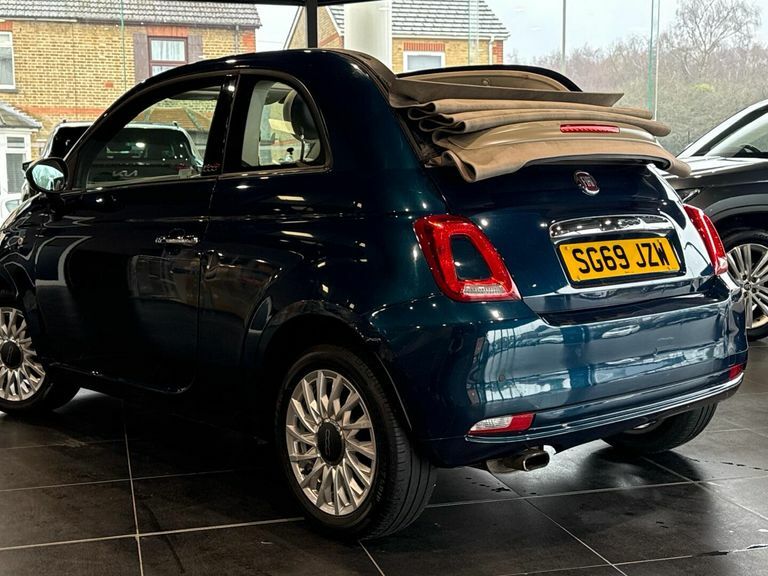 Fiat 500C 2019 1.2 Lounge Convertible Euro Grey #2