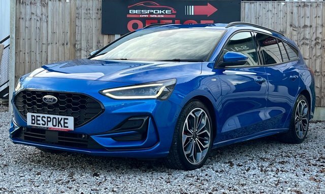 Ford Focus 1.0T Ecoboost Mhev St-line X Estate Hyb ET24CHZ Blue #4
