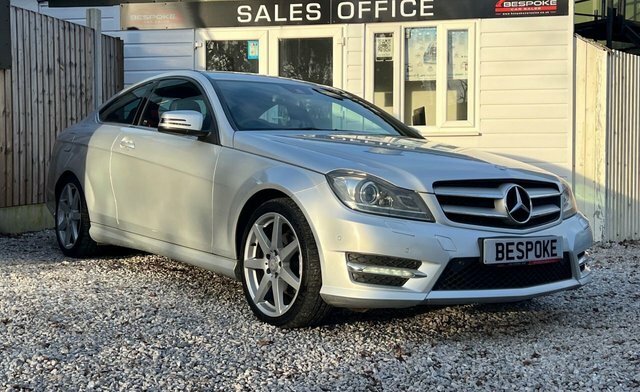 Mercedes-Benz C Class 2.1 C250 Cdi Blueefficiency Amg Sport Coupe Di Silver #3