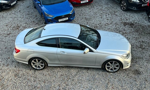 Mercedes-Benz C Class 2.1 C250 Cdi Blueefficiency Amg Sport Coupe Di Silver #2