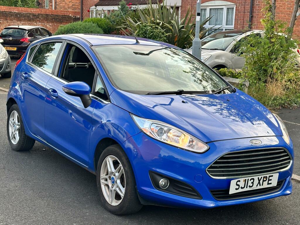 Ford Fiesta 1.25 Zetec Euro 5 SJ13XPE Blue #3