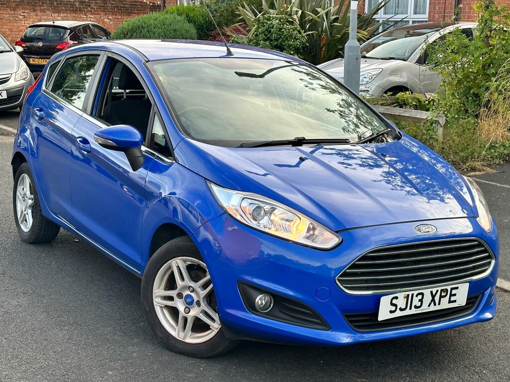 Ford Fiesta 1.25 Zetec Euro 5 SJ13XPE Blue