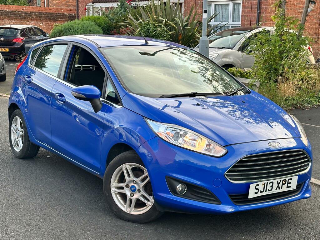 Ford Fiesta 1.25 Zetec Euro 5 SJ13XPE Blue #2