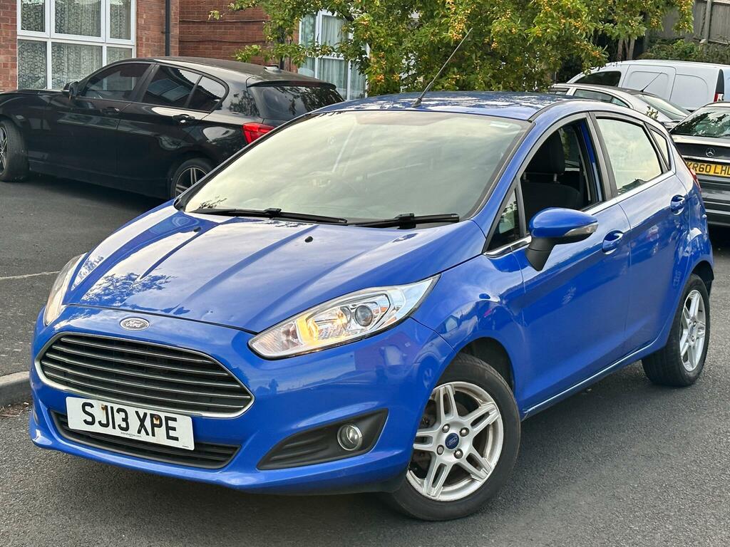 Ford Fiesta 1.25 Zetec Euro 5 SJ13XPE Blue #4