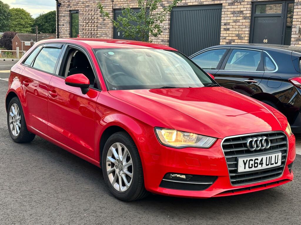 Audi A3 1.6 Tdi Se Sportback Euro 6 Ss YG64ULU Red #3