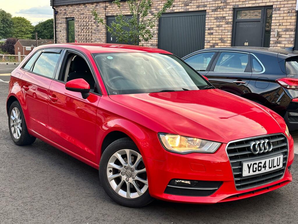 Audi A3 1.6 Tdi Se Sportback Euro 6 Ss YG64ULU Red #2