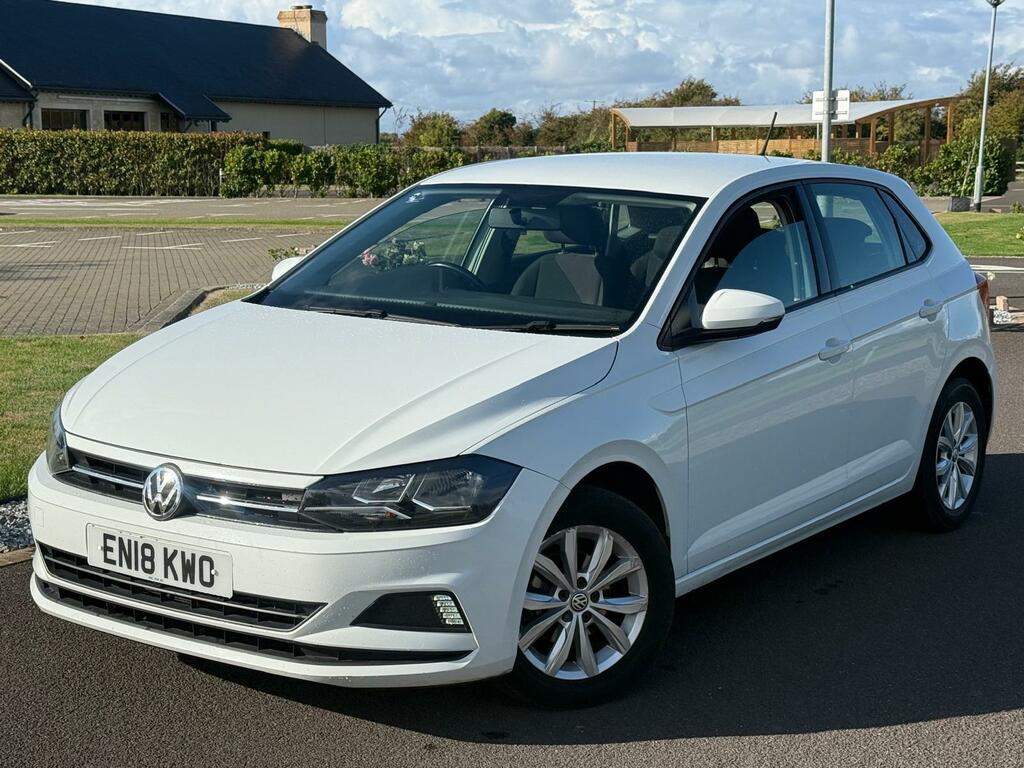 Volkswagen Polo 1.0 Tsi Se Euro 6 Ss EN18KWO White #5